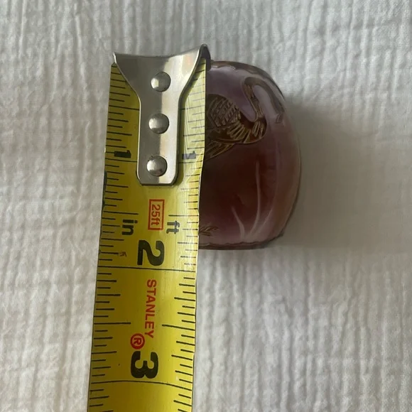 Unique Tiger Cowrie set of 4 napkin rings Palms, seahorse, dolphin and bird - Picture 11 of 11